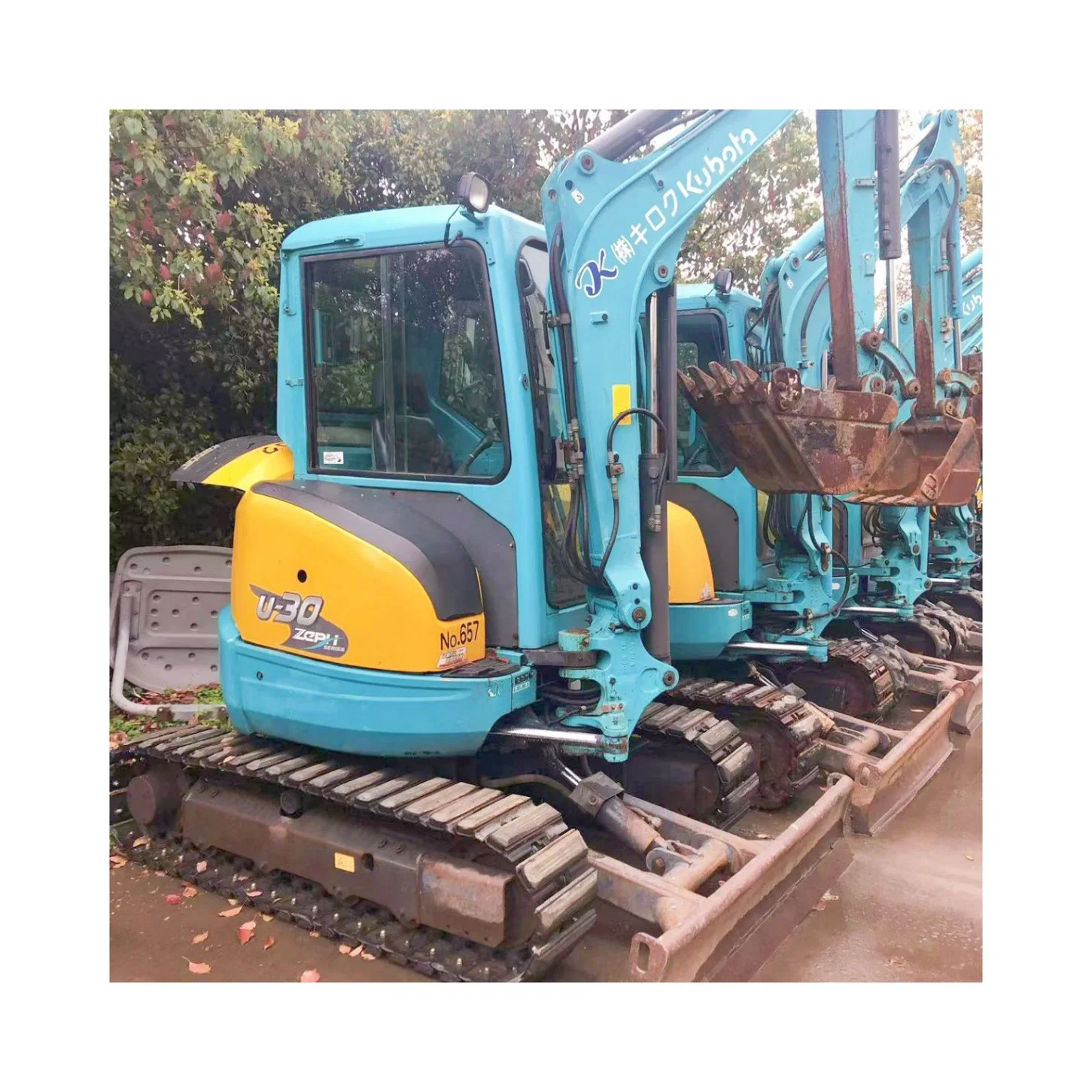 Sale Good Condition Used Kubota U30 U25 Hitachi Zx30 35 50 60 70 Construction Machine for Cheap Sale Excavator with High Efficiency