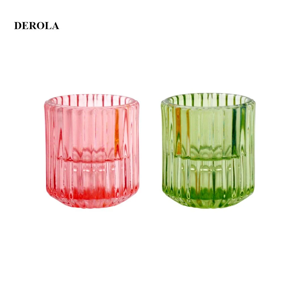 Christmas Decoration Tealight Candle Glasses Glass Candle Holder with SGS