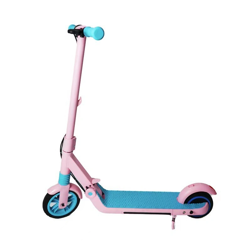 Versão mais recente fábrica 5 polegadas Portátil Crianças Kick e-scooter Kids Empurre a scooter elétrica