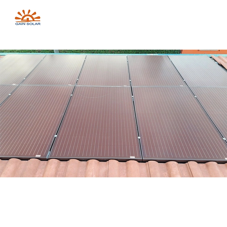 Home Dachziegel Solar Photovoltaik Preis 18 in Brasilien Mine Startseite Solar Mount Einstellbare Dach Decking Fliesen Dach Haken