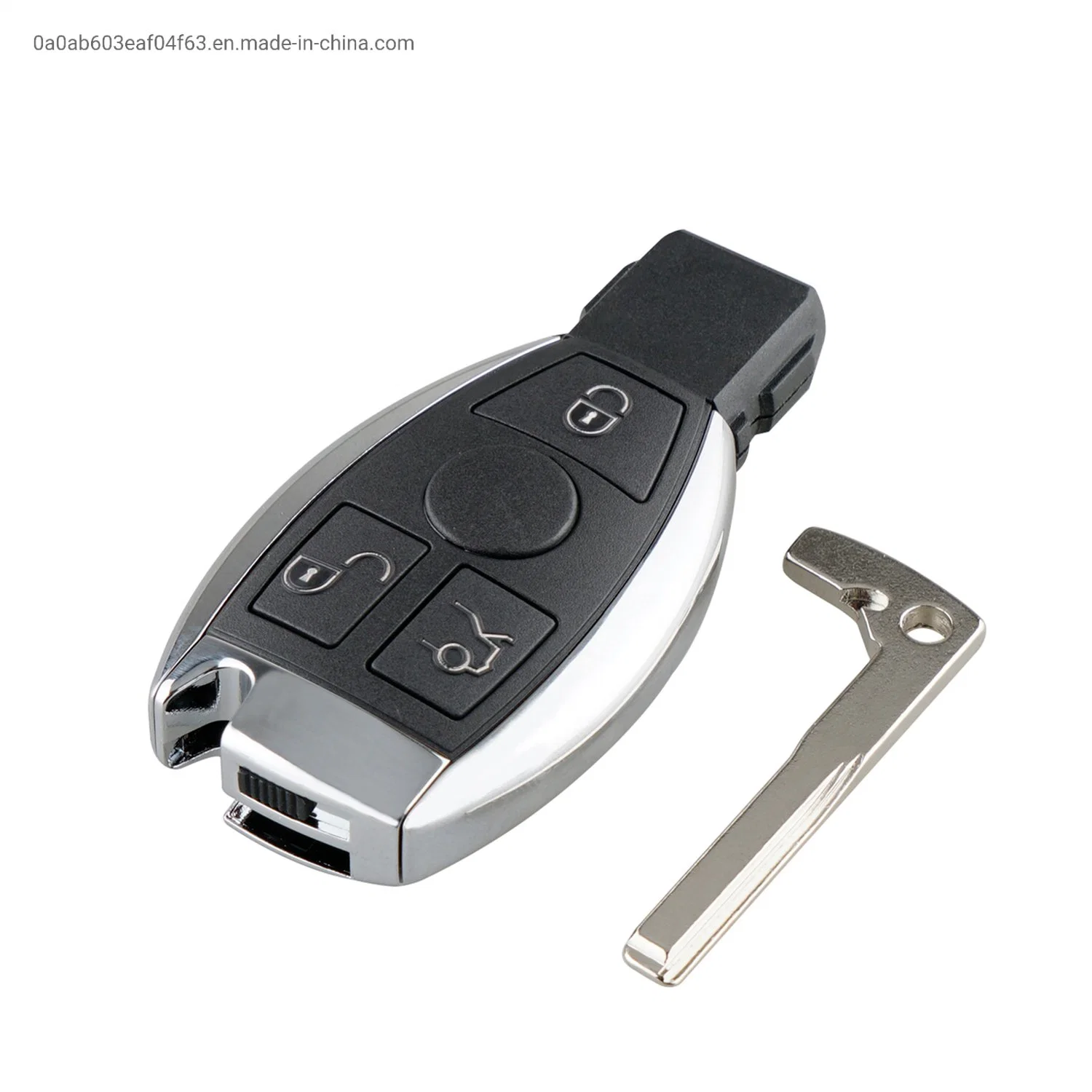 3 أزرار 433 ميجاهرتز BGA وNEC Auto Fob Remote مفتاح السيارة الذكي لسيارات Mercedes Benz C300 C350 CL500 CL600 CLK GL ML SL