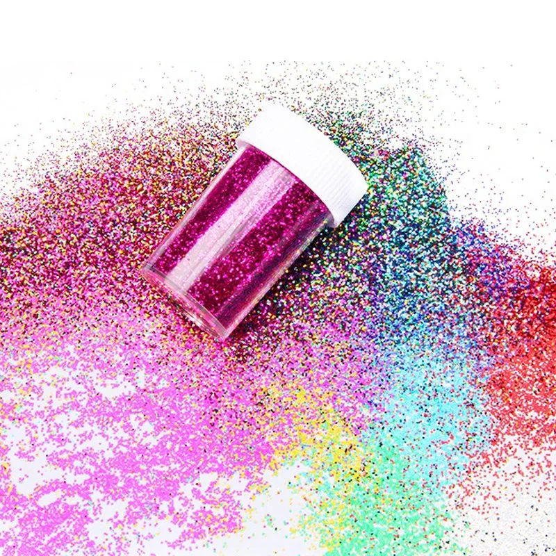 Foska Bottle Packing Bulk Colorful Cosmetic Glitter Powder