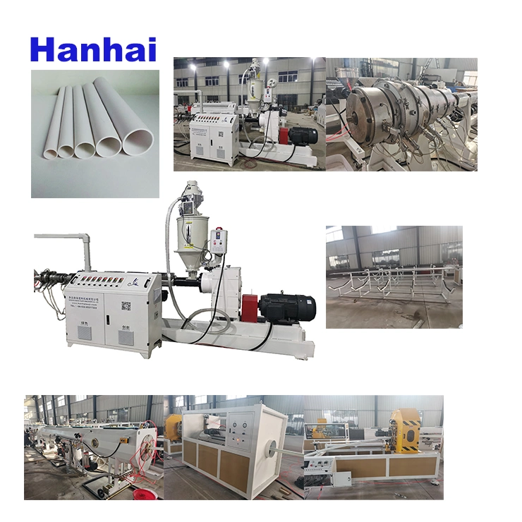 PVC Electrical Conduit Pipes Drainage Pipe Sewer Pipe Irrigation Agricultural Pipe for Sale Production Line Extruding Machine