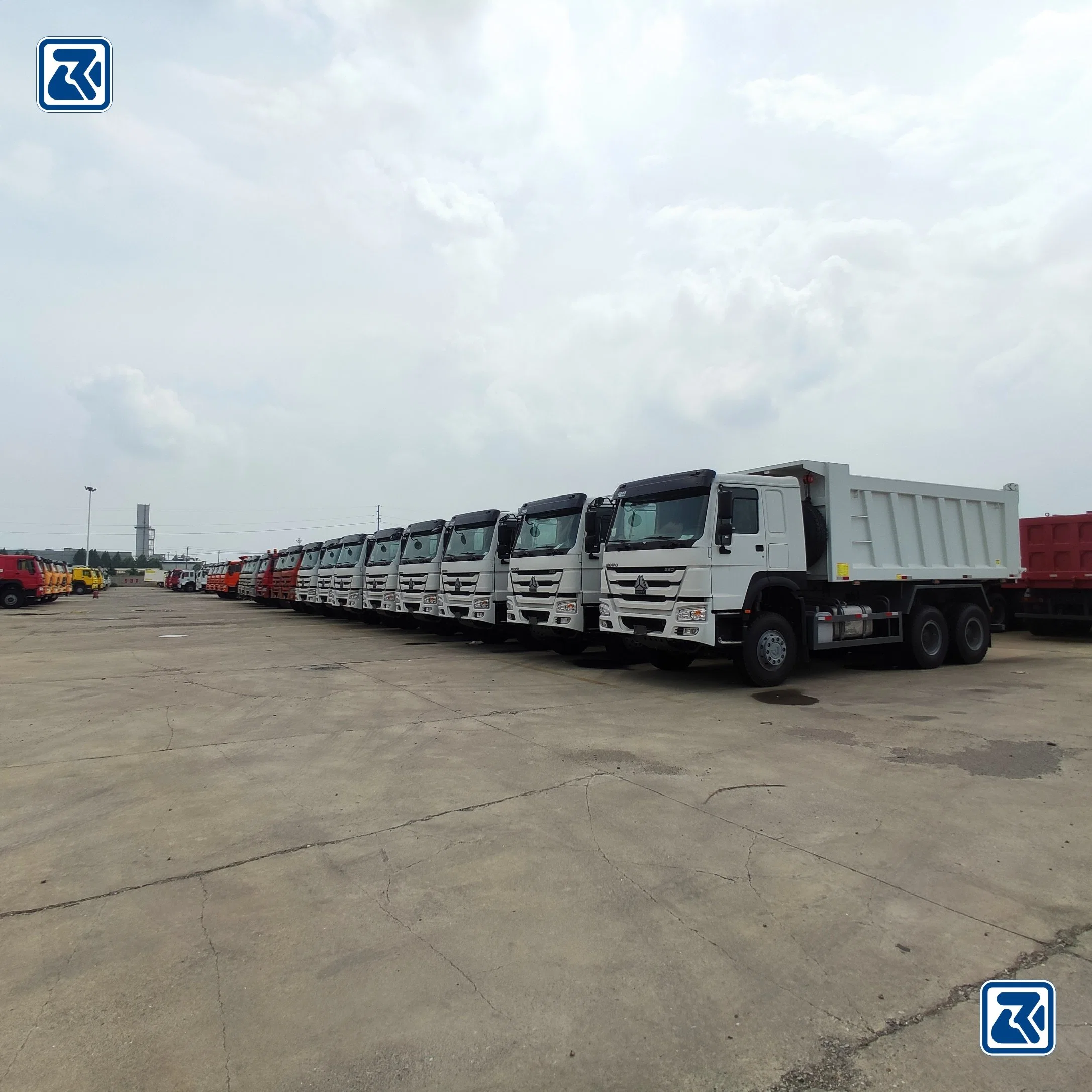 Shacman/Sinotruk/Sinotruck/Sino 25 Ton 6X4 10 Wheelers HOWO Dump Tipper Truck for Mining/Construction