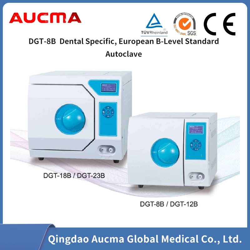 Dental Autoclave Steam Sterilizer Class B for Clinic Dgt-8b