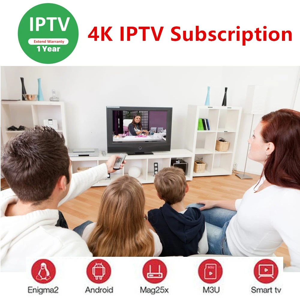 Suscripción de la IPTV Mundial 4K M3U 1 año de Android Ios Linux código Firestick