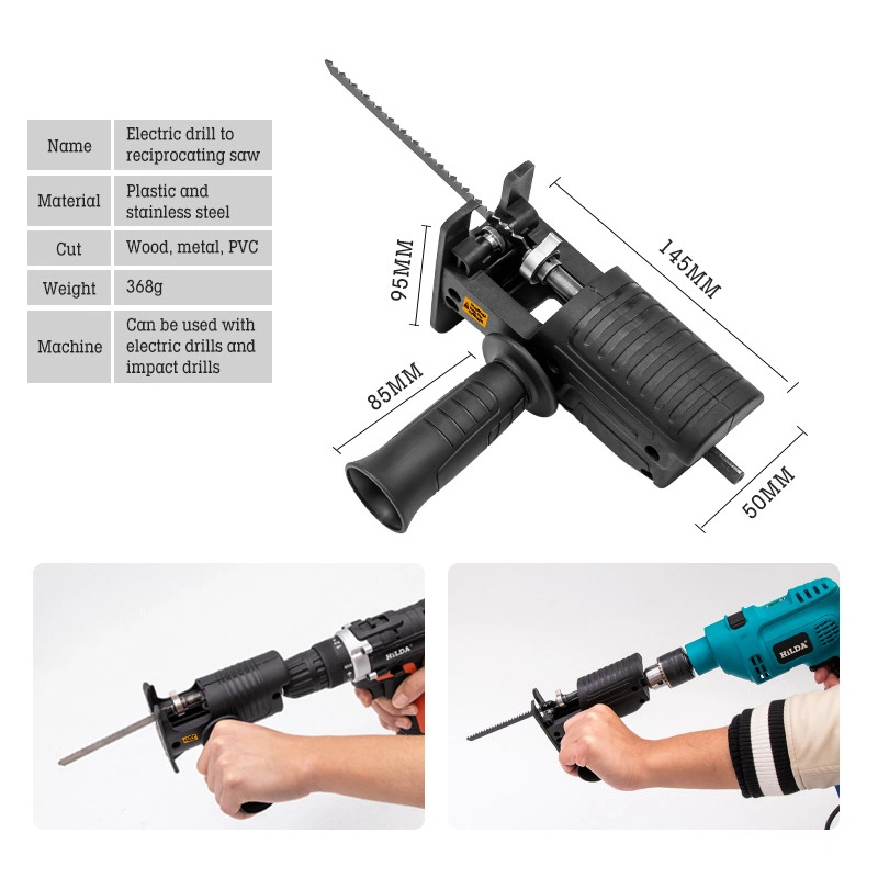 220V 200W Quick Install Curve Saw Electric Drill Conversion Reciprocating Saw