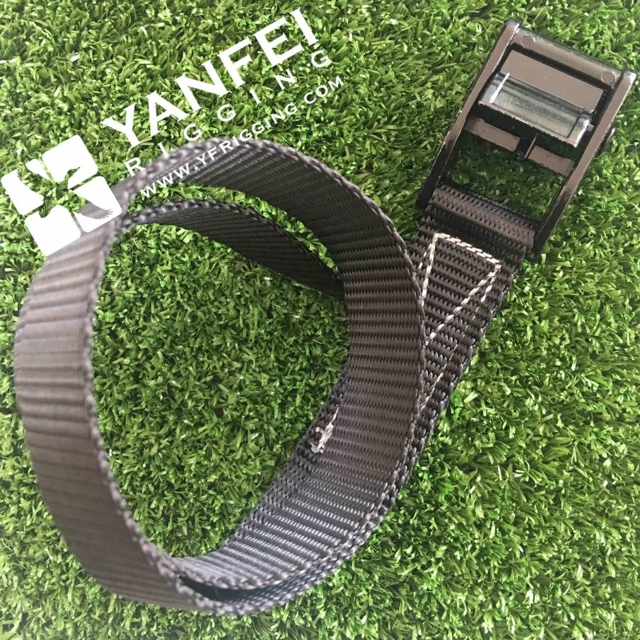 25mm 250kg Black Cam Buckle Strap