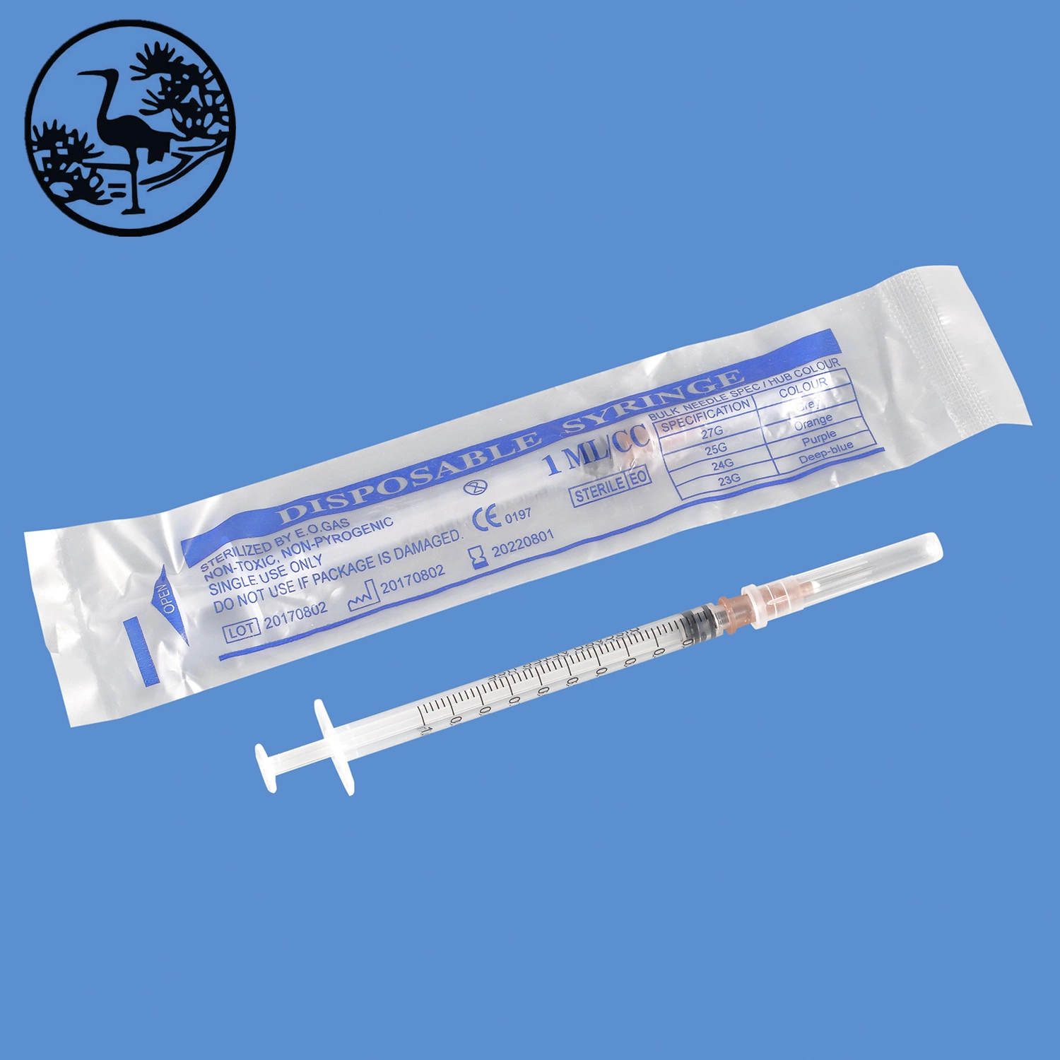 Disposable Medical Sterile Syringe with CE ISO Standard Medical Consumable Medical Supplies