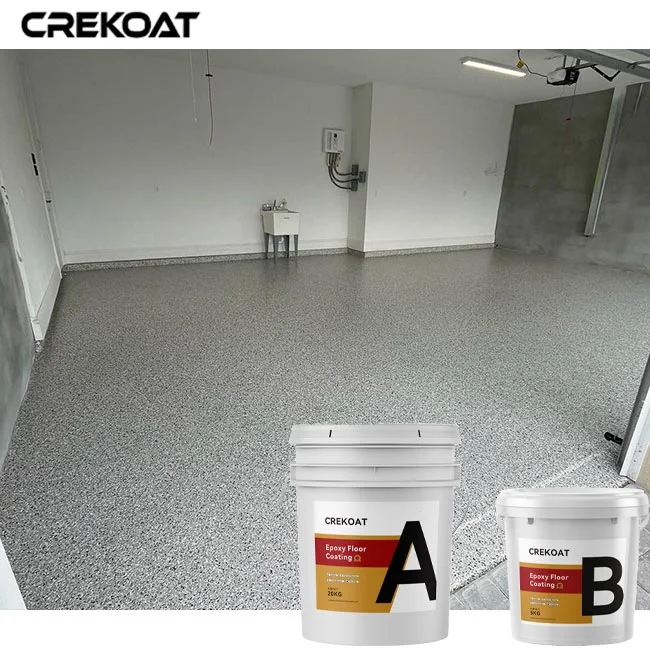 Durable 100 Percent Solids Epoxy Resin for Flake Coating