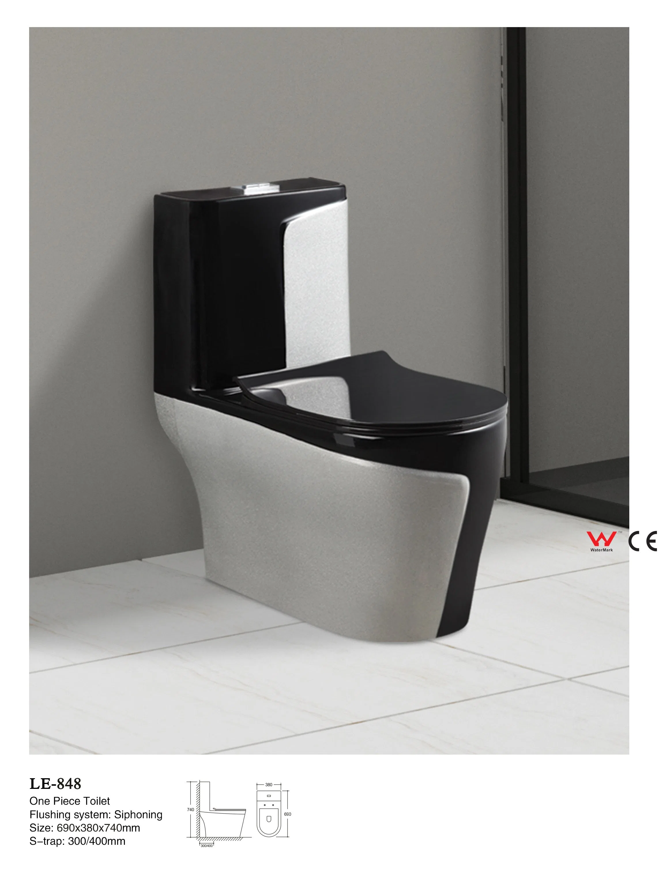 Wholesale/Supplier Bathroom Sanitary Fixtures Water-Efficient Comfortable 6384-Uyt