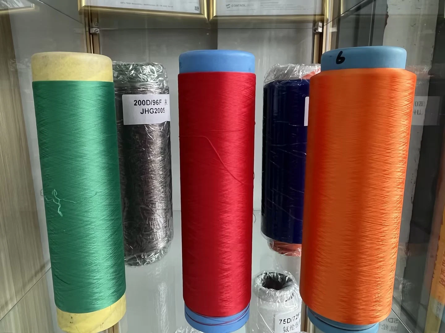 Suzhou Junhui Polyester Dope-Dyed Polyester Yarn DTY 30d/24f