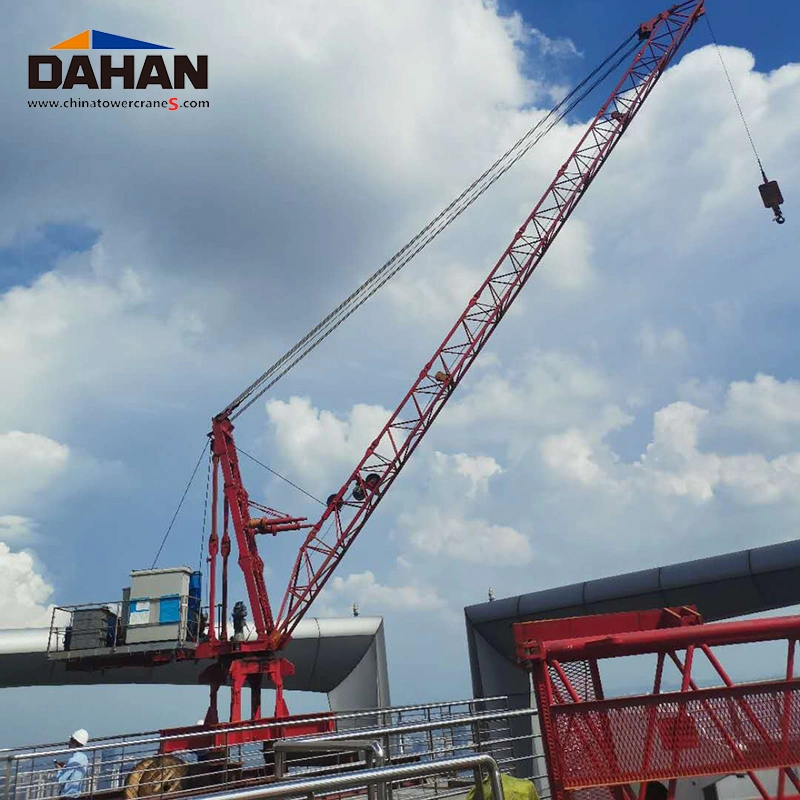 Tower Crane Self-Supporting Luffing Tower Crane Specifications and Hammerhead Construction Machinery