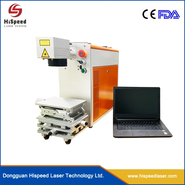 Portable Fiber Laser Depth Engraving System, Mini Laser Marker System