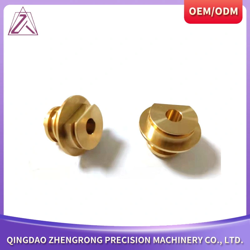 Custom Auto Brass Copper Stainless Steel Aluminum Plastic Precision Lathe/Turning/Milling/Drilling Spare Parts CNC Machining Metal Parts Brass Parts