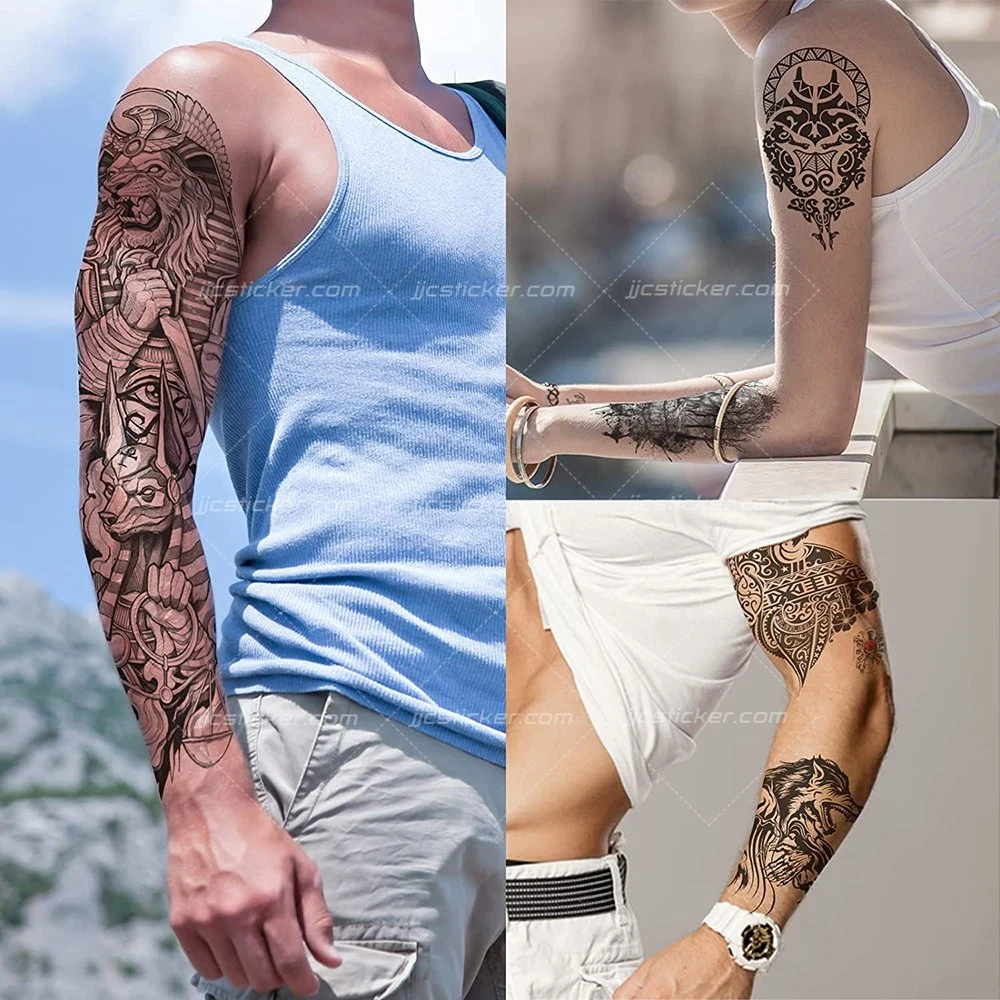 Face Design Temporary Hand Body Custom Eagle Bulk Tattoo Sticker