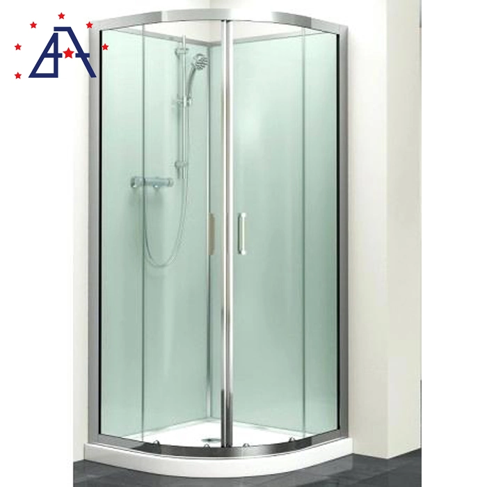 Aluminum Luxury Simple Design Shower Room with Tempered Glass Aluminum Extrusion Profile Frame