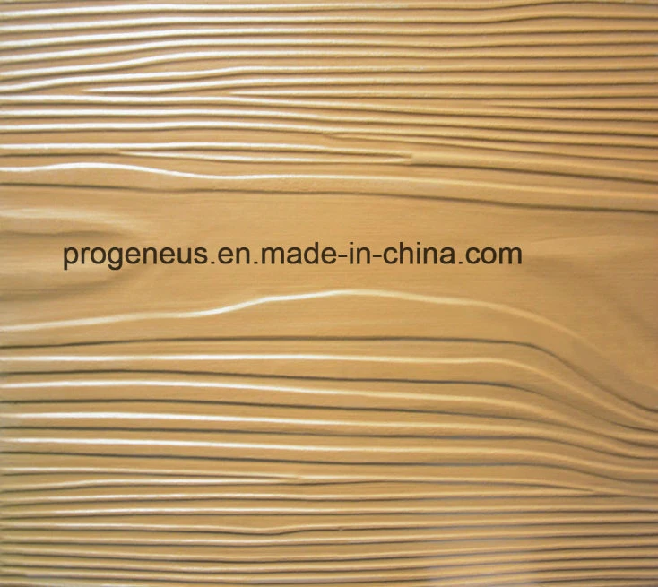 Progeneus Siding de fibrocemento de grano de madera Panel Junta Junta de la tabla de madera