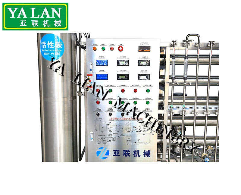 Hospital/Cosmetic Reverse Osmosis System Double Pass Water Treatment Plant Two Stage Ultra RO Purification Purifier Equipment Price SS304/316