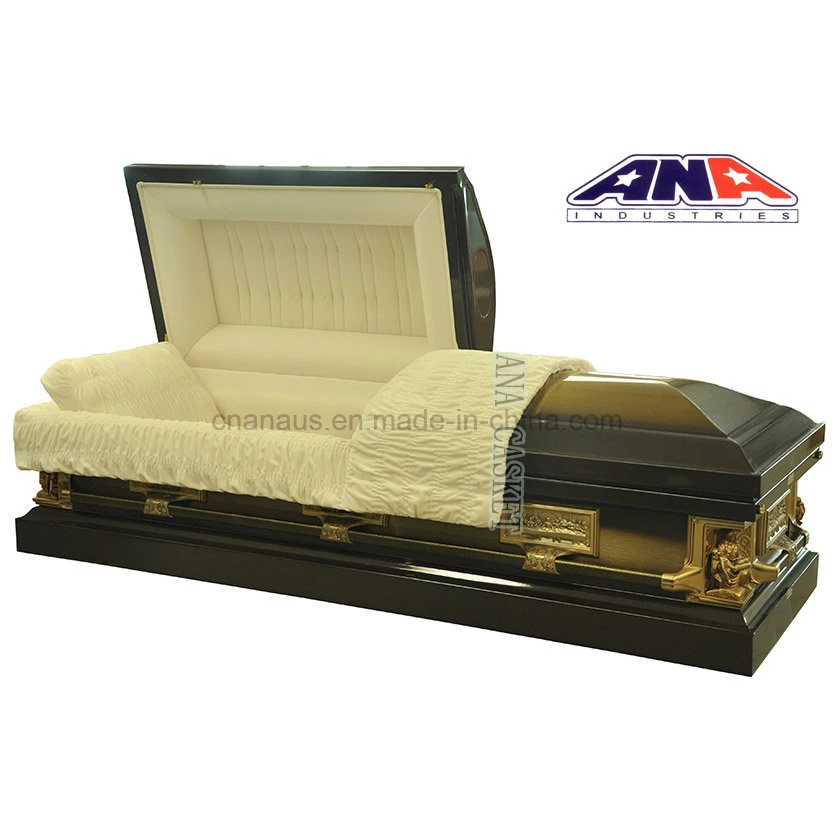 Us Style 18 Ga Steel Pieta Funeral Metal Casket