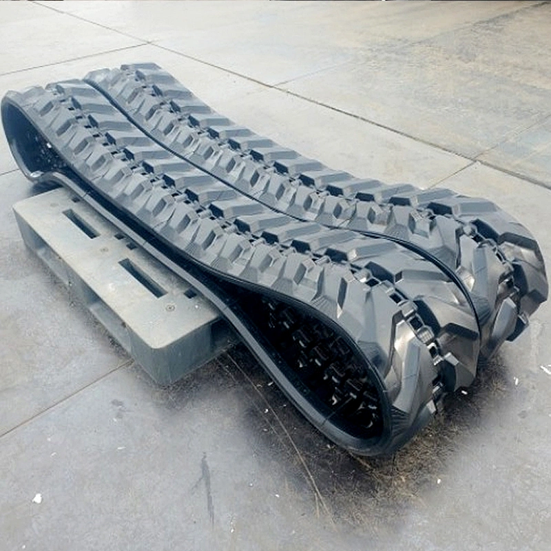 Hyundai R55-3 R60cr-9 Excavator Rubber Track 400*72.5*76W