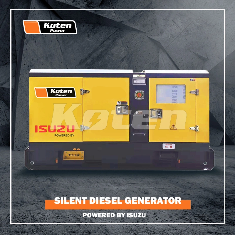 Single Phase 60Hz 120/240V 25kVA Silent Diesel Generator Powered by Jmc Engine