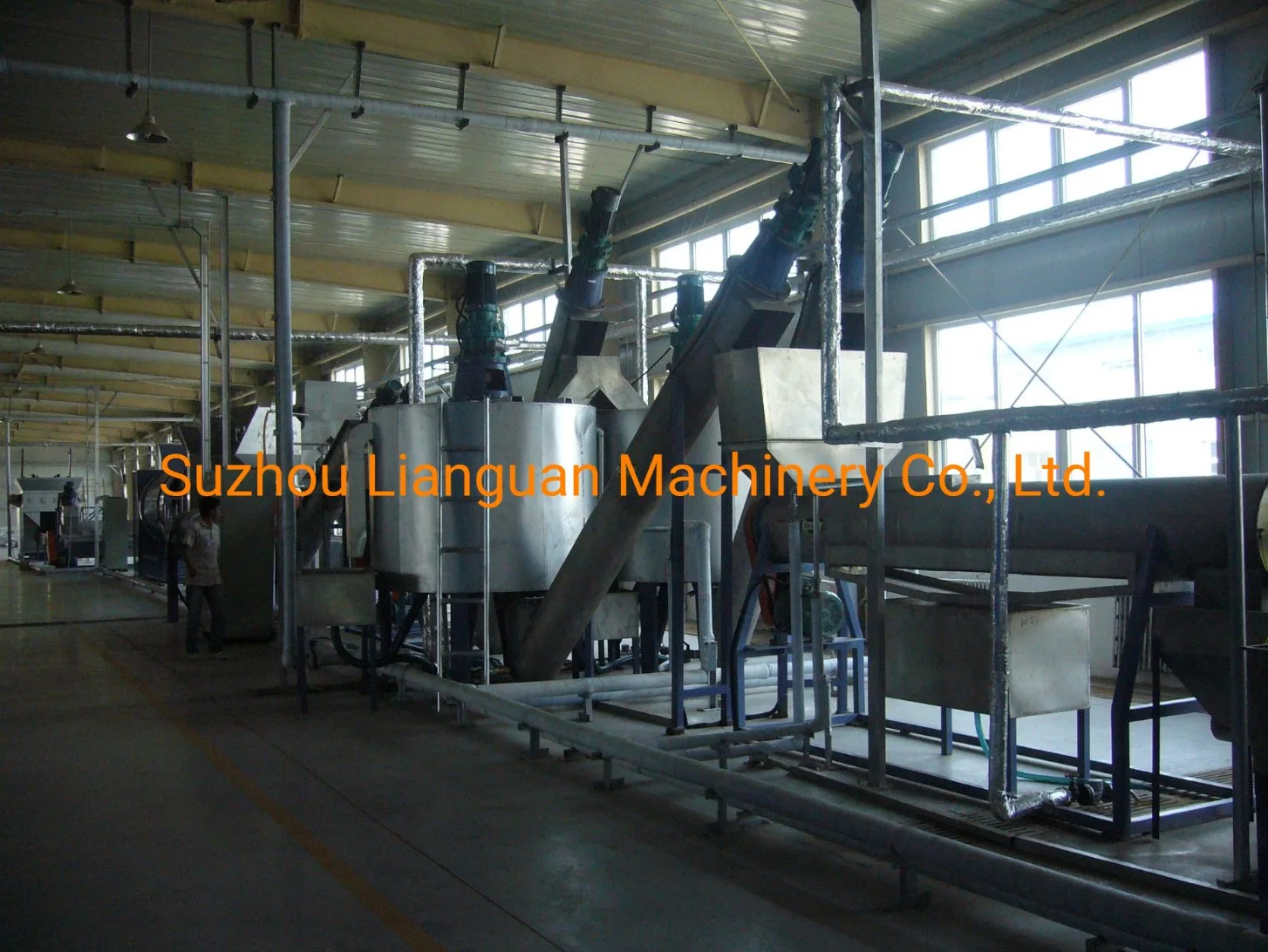 Plastic Pet/PP/HDPE/LDPE/LLDPE/ABS/PS/PVC/PC/BOPP Bottle/Film/Bag/Drum/Pallet/Pipe/Container/Box/Jar/Barrel Washing Line Crushing Plant Recycling Machine