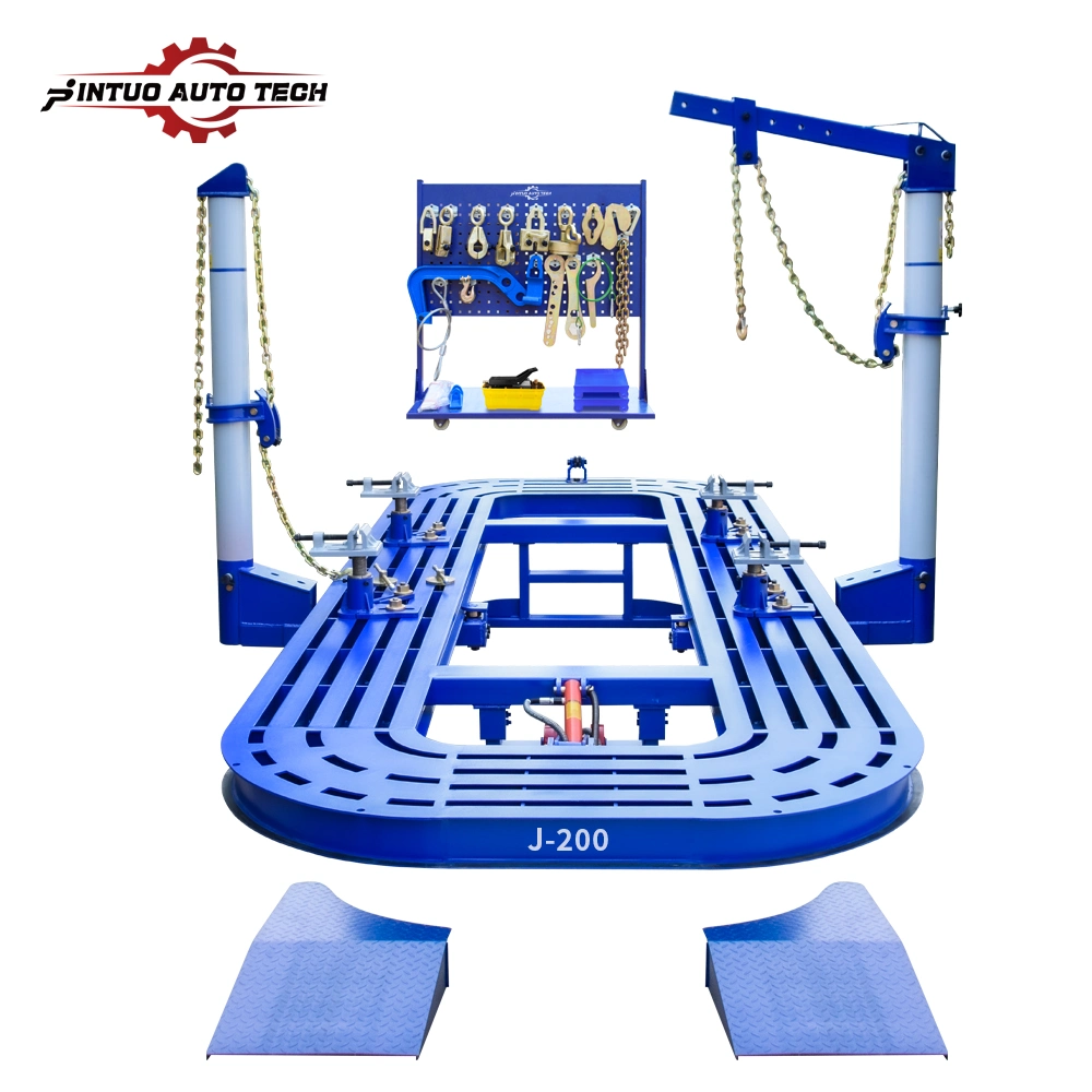 Jintuo Car Bench Maintenance Automotive Dent Puller Chassis Repair Auto Body Frame Machine