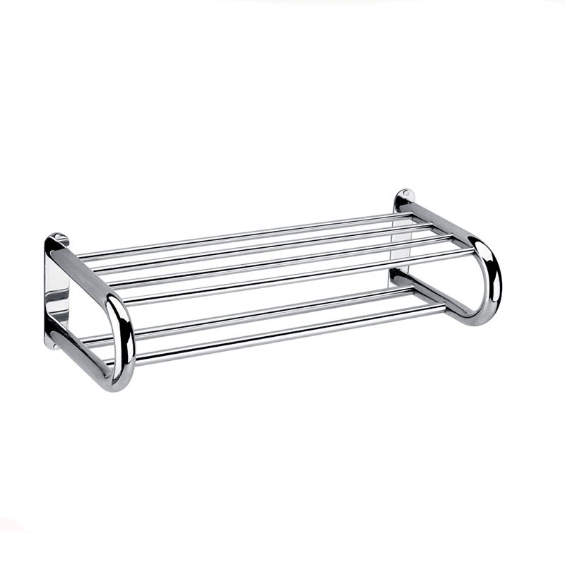 Silver Aluminum Towel Rack Wall Mounted Shower Room Hanger Foldable with Hook Towel Storage Holder Bathroom Accessories