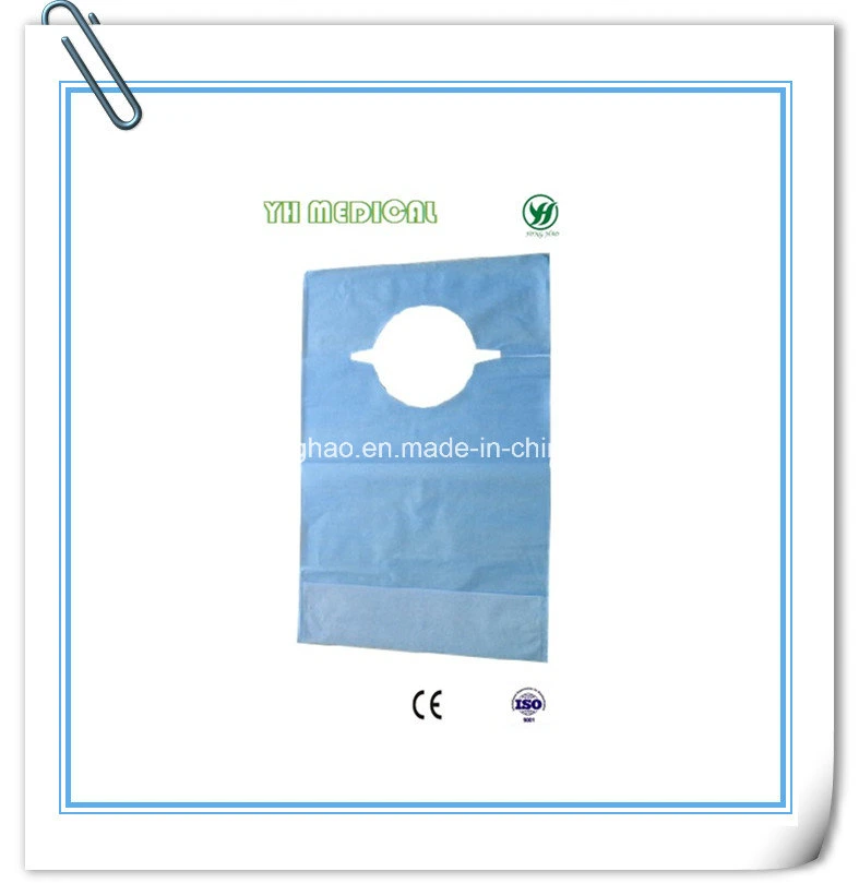 Disposable Bib with Crumb Pouches for People Daily Life