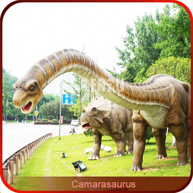 Museum Dinosaur Life-Size Camarasaurus Exhibit Dinosaur