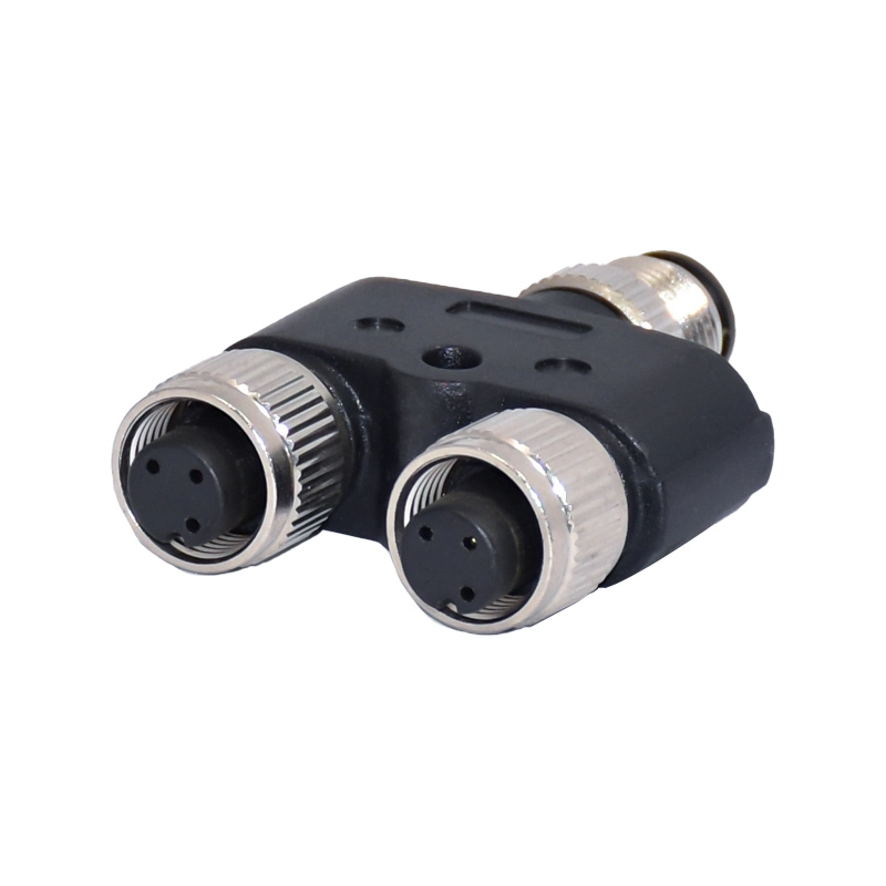 M5 M8 M12 Cable de alimentación conector impermeable IP67 para el PVC Cable Jack