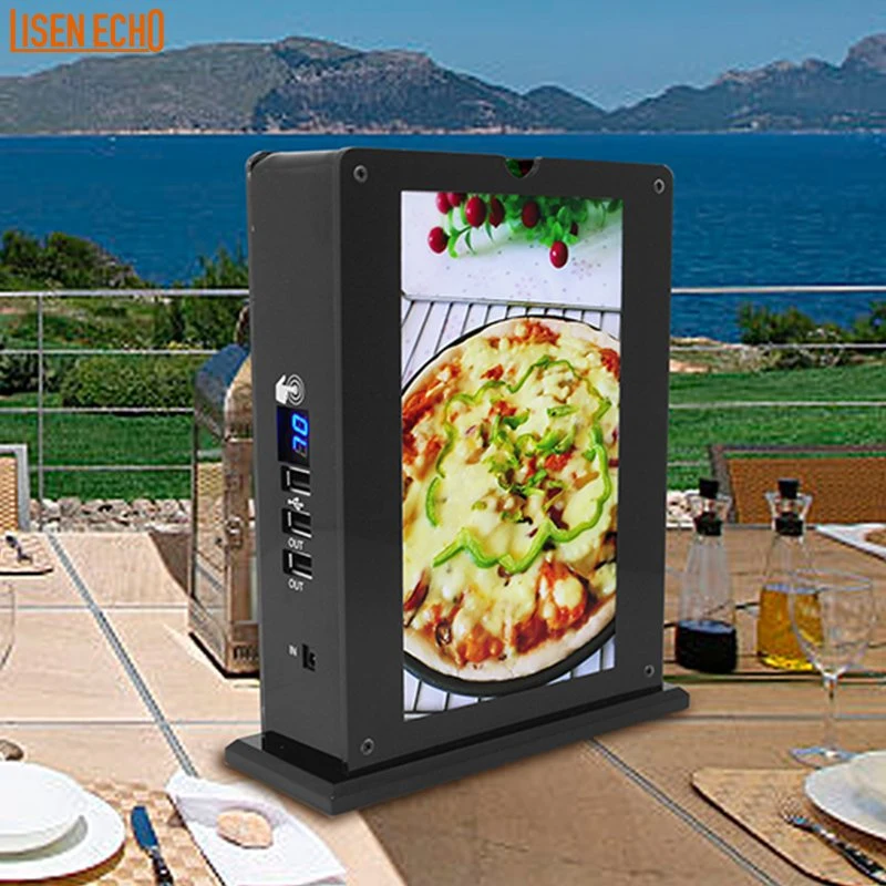 New Restaurant Advertising Display Player and Menu Charging Station