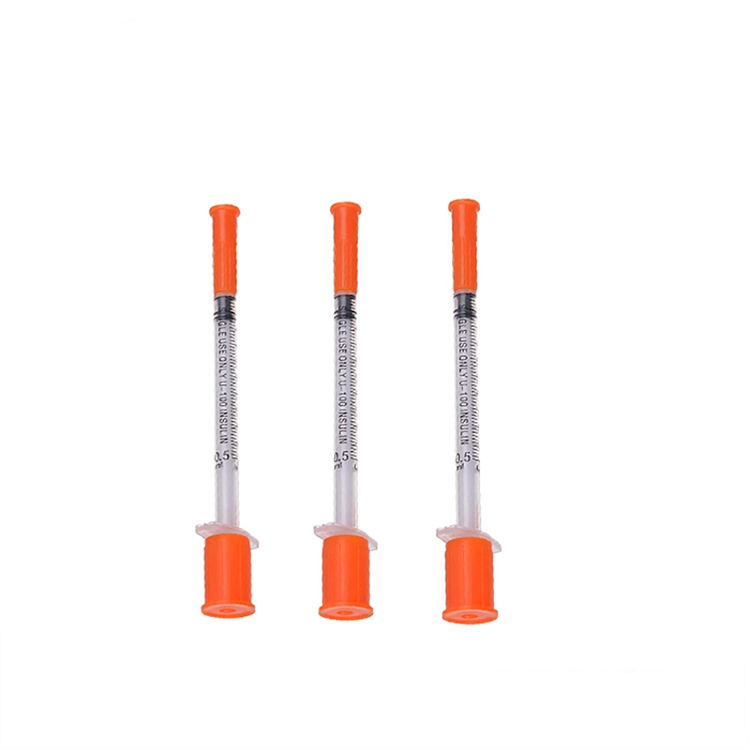 Sterile 0.3ml Insulin Syringe CE&ISO Supply Syringe Manufacturer