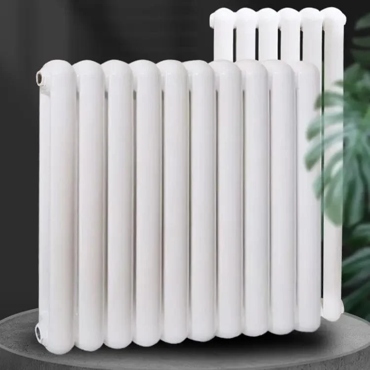 Blue Central Heating Steel Column Radiator Water Heating Pillar Radiator