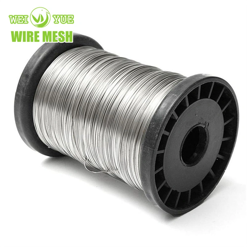 SUS/AISI 304L 316 304 Stainless Steel Mircro Wire Carpet Weaving Metal Wires Low Carbon Wire