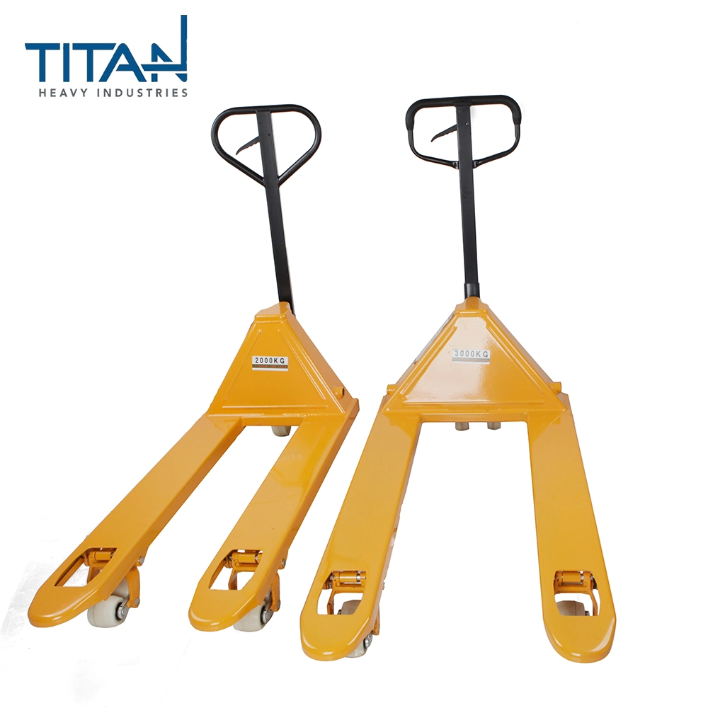 1T - 5T &gt;500mm TITANHI Nude in Container/Wooden Box hand pallet fork