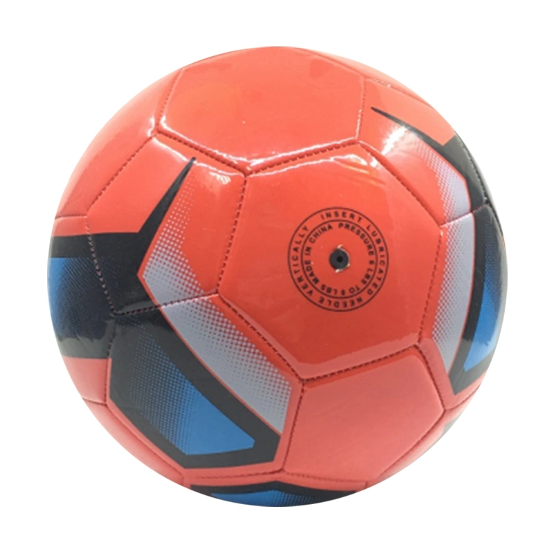 Balón de fútbol con costura de PVC promocional, talla 3, 4, 5