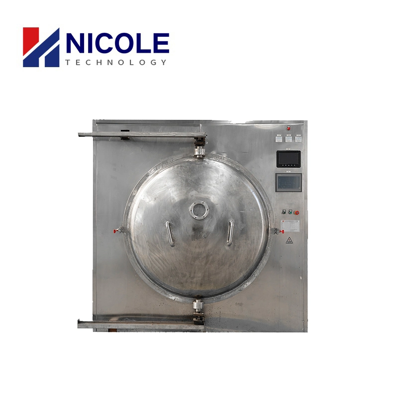 Industrial Microwave Vacuum Dryer Equipment PLC Control for Chemicals