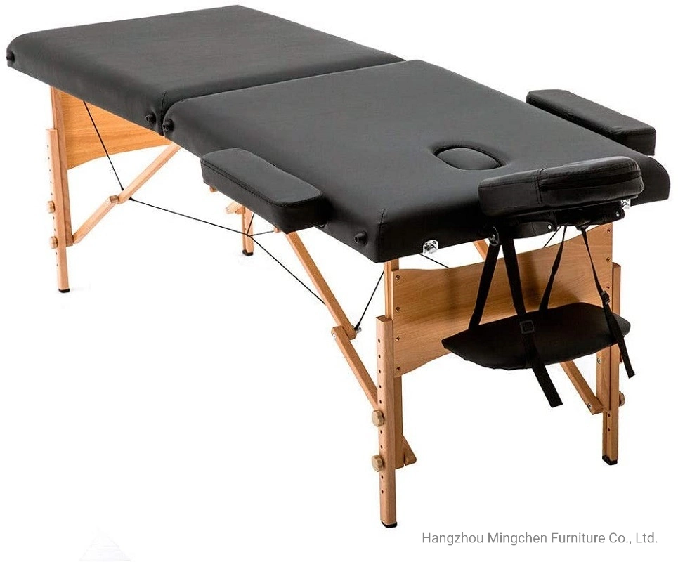 Salon de beauté simple table de massage de pliage