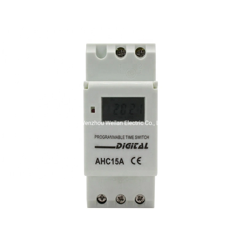 El AHC15 Dhc15 Interruptor del temporizador programable semanal diaria