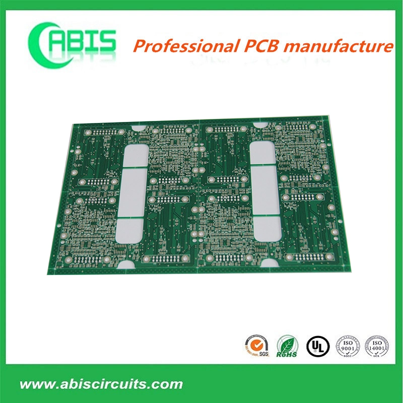 Placa de circuito de PCB ni/Au Gold de una capa cerámica en alimentación Electrónico