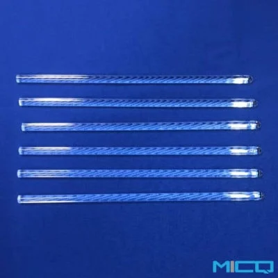 High Purity Silica Fused Thin Quartz Glass Rod