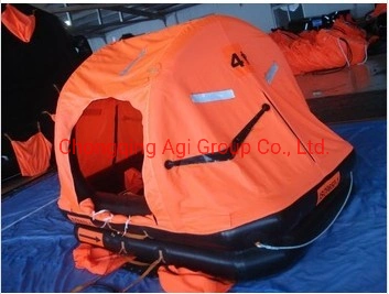 4-12 Person Waterproof Neoprene Inflatable Floating Island Lake River Life Raft