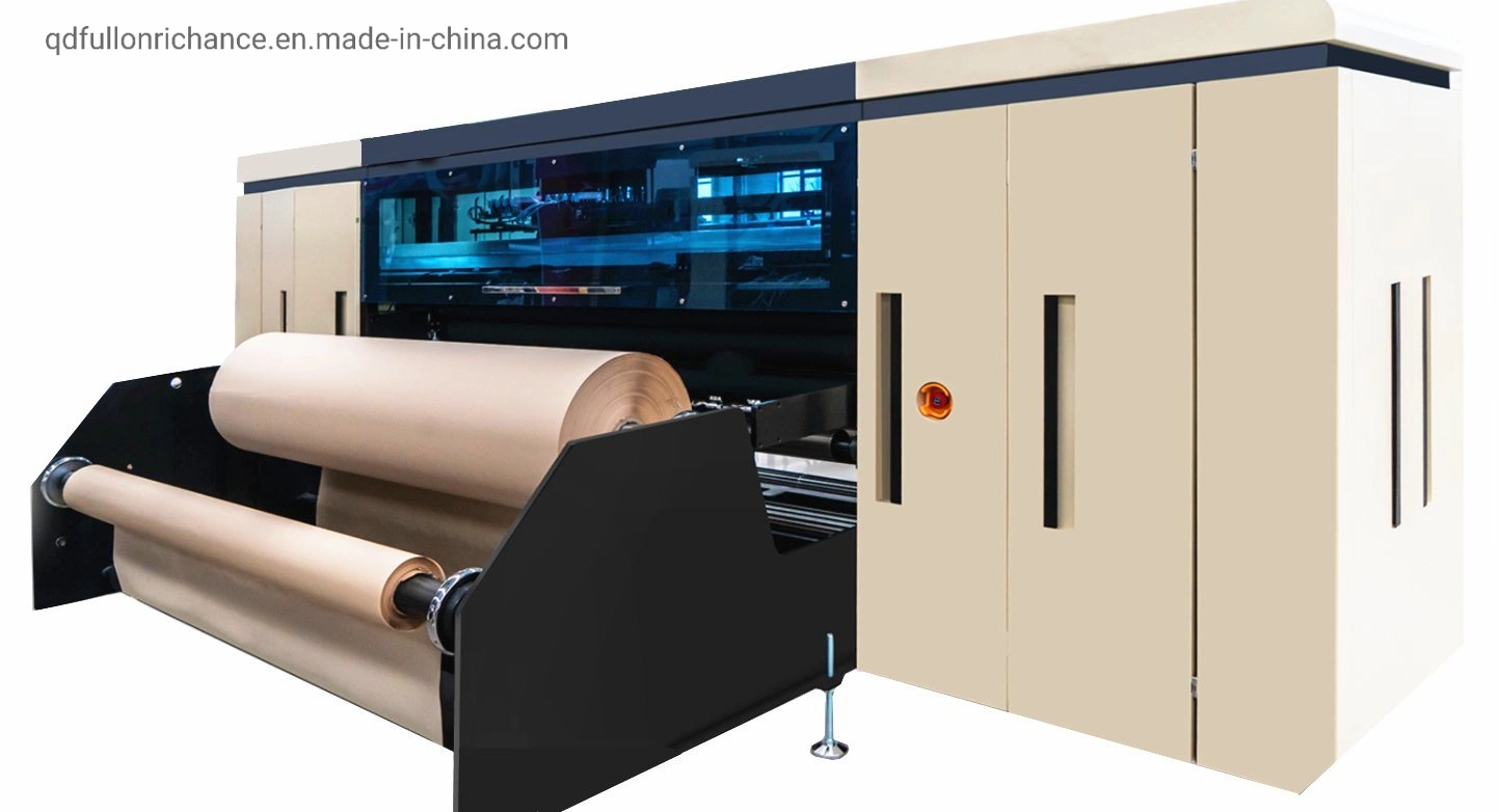 Heat Transfer Rubber Roller 15/16 Heads Industrial Paper Printing Machine