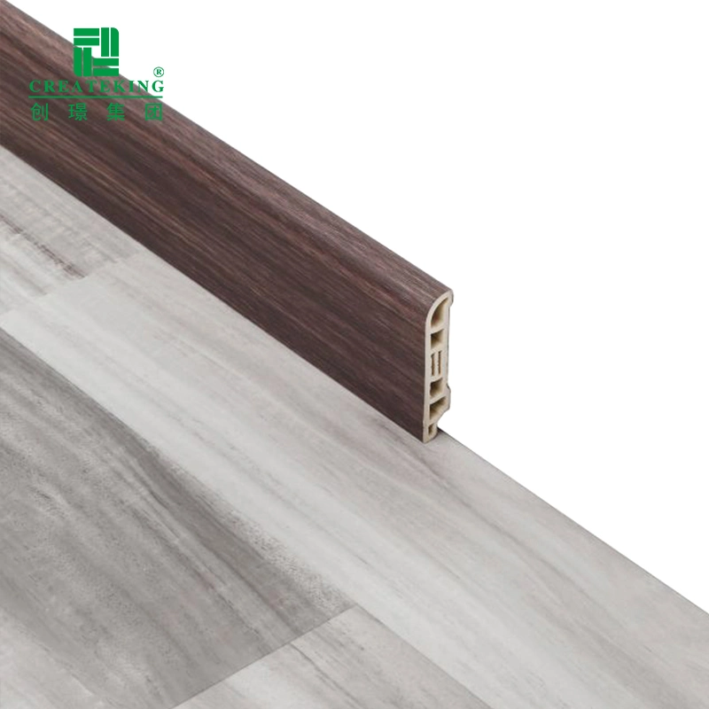 Foshan Manufacturer Hot Selling Mould-Proof 60mm Floor Tile PVC Skirting