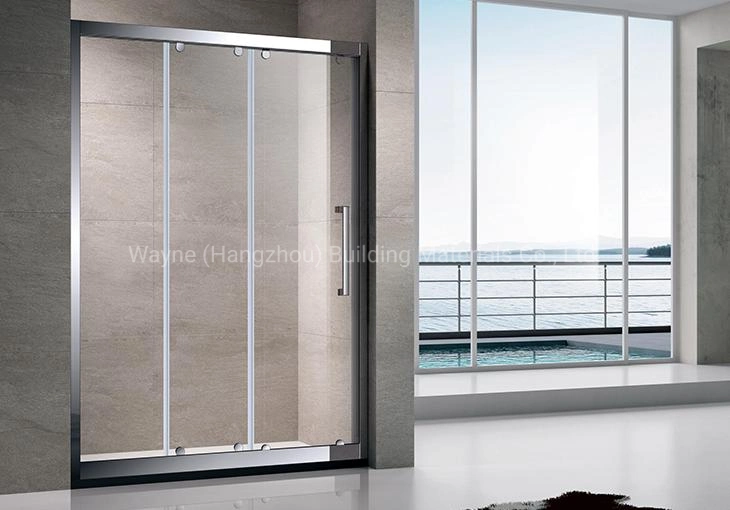 Современный дизайн простой душ с боковой сдвижной двери и хорошее качество 5мм 6 мм 8 мм 10мм ясно из закаленного стекла с EN12150 BS Infotheque 6206 AS/NZS 2208 SGCC
