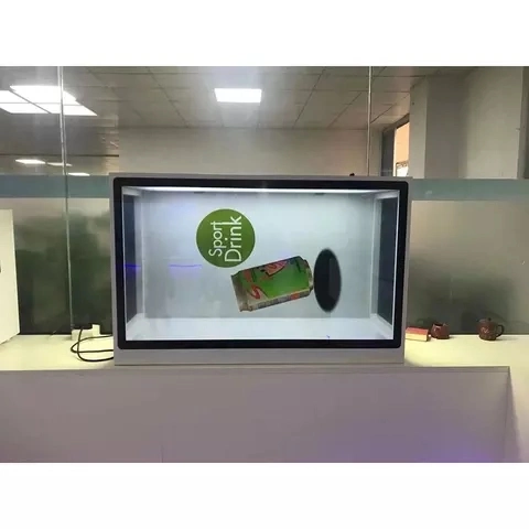 43-polegadas LCD holográfico Caixa de publicidade com RoHS Aprroval