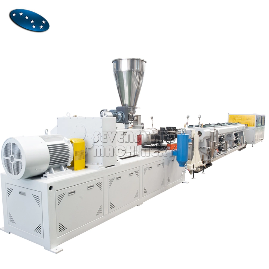 PVC-Rohrmaschine Kunststoff-Extrusionslinie UPVC-Rohr Produktionslinie High Automatic für PVC-Rohrextrusionslinie