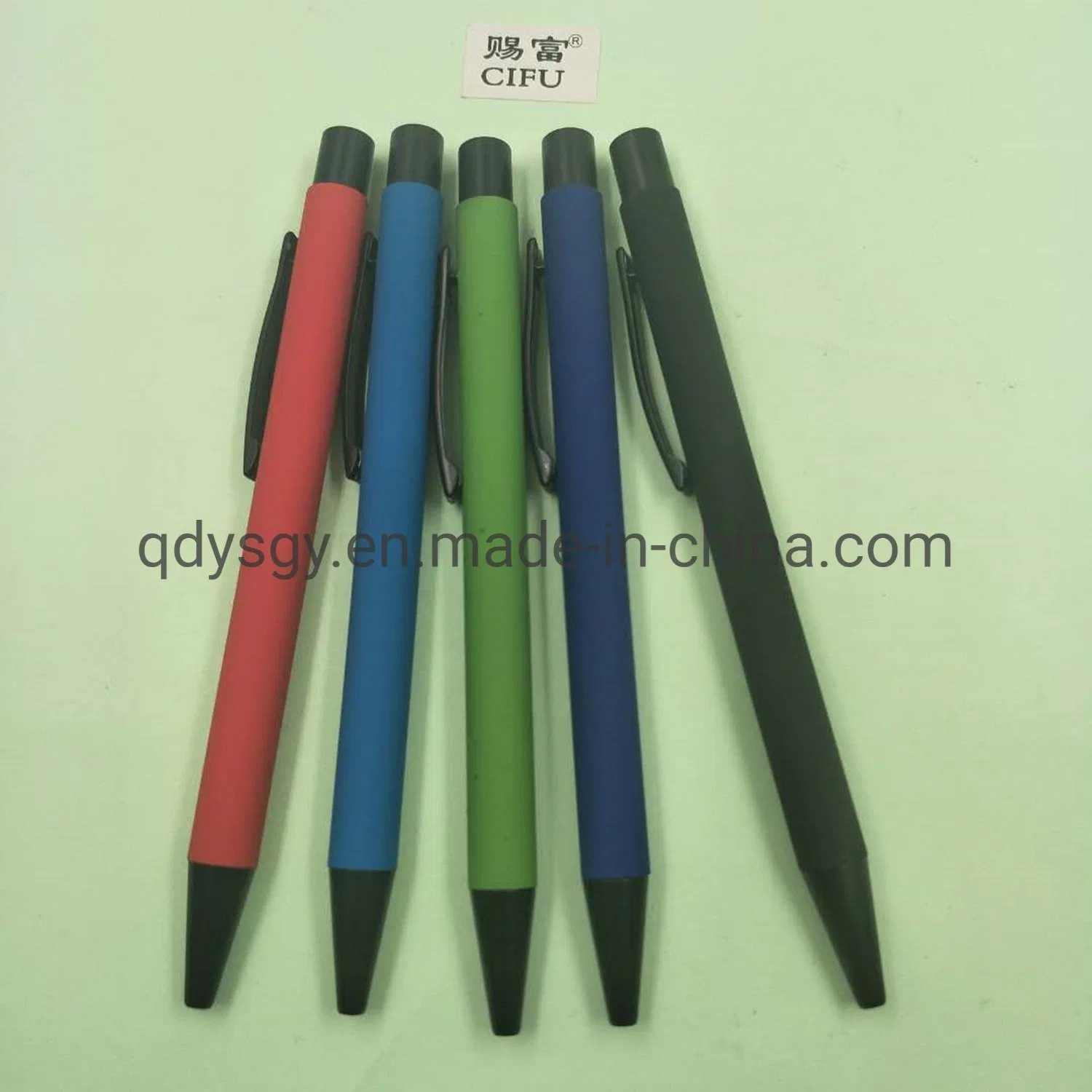 Papelaria escolar Hot-Selling bola de metal Pen